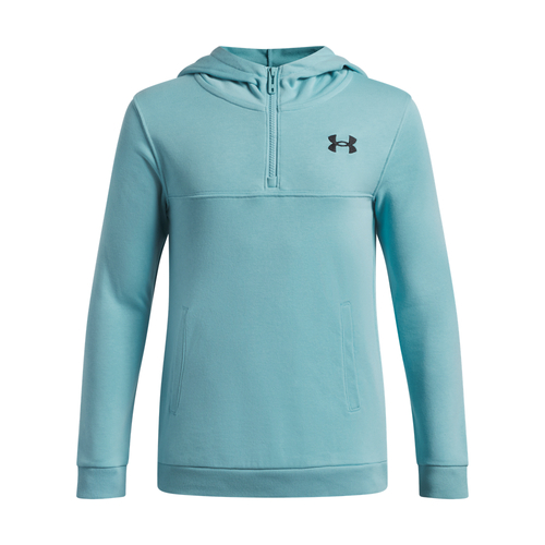 Under Armour Ua Rival Lw 1/4 Zip Hoodie - blue haze