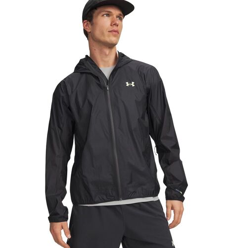 Under Armour M Explor Trail Run Rain Jckt - anthracite