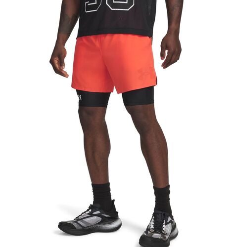 Under Armour Ua Vanish Elite 6In Short - venom red