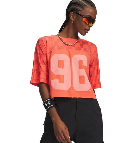 Under Armour Ua Burnout 96 Tee - venom red