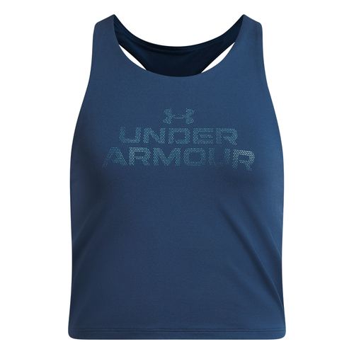 Under Armour G Motion Branded Crop Tank - wham blue
