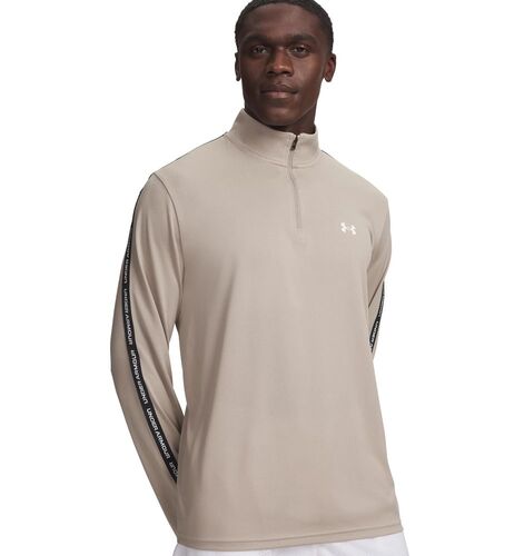 Under Armour Ua Tech Taping 1/2 Zip - timberwolf taupe