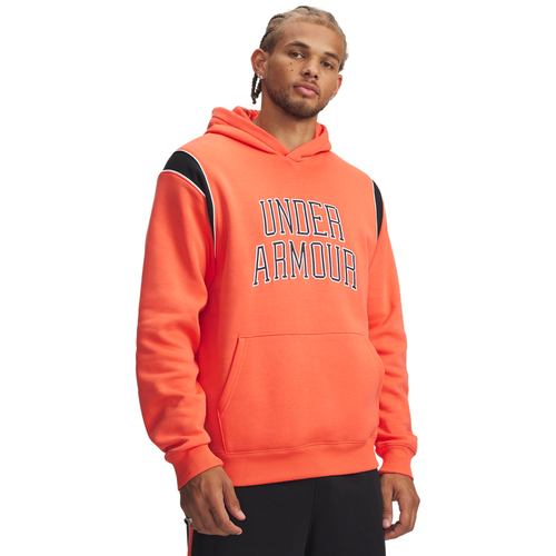 Under Armour Ua Rival Fleece Nov Hoodie - venom red