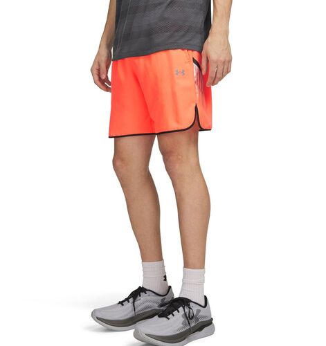 Under Armour Ua Velociti Reflct 7In Short - electric tangerine