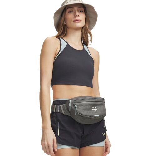 Under Armour Explor Trail Run Pocket Tank - anthracite