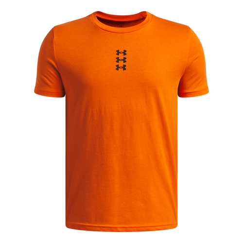Under Armour Ua B Hoops Triple Logo Ss - team orange