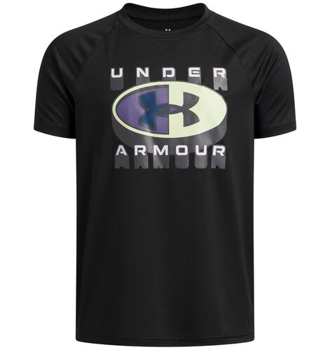 Under Armour Ua B Tech Graphic Ss - black