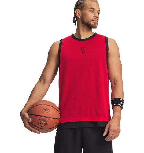 Under Armour Ua Hoops 695 Tank - red