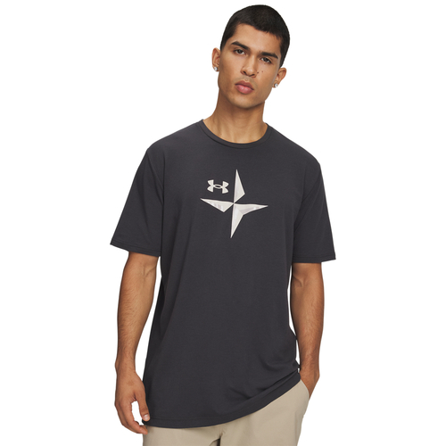 Under Armour Ua Explor Graphic Ss - anthracite
