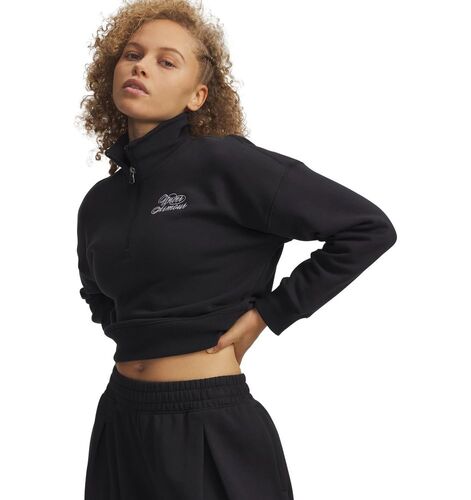 Under Armour Rival Fleece Script Hz - black