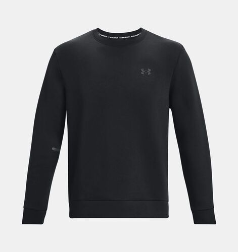 Under Armour Ua Unstoppable Flc Crew - black