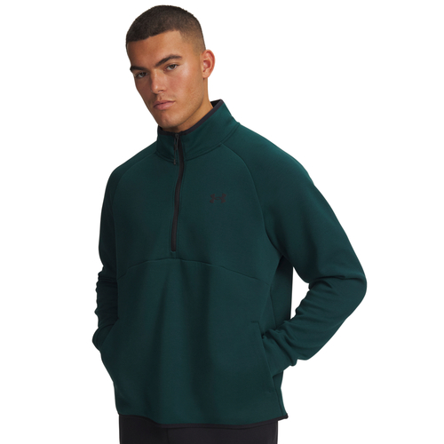 Under Armour Ua Unstoppable Flc Half Zip - arden green