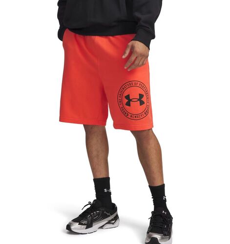 Under Armour Ua Rival Lw Graphic Shorts - venom red