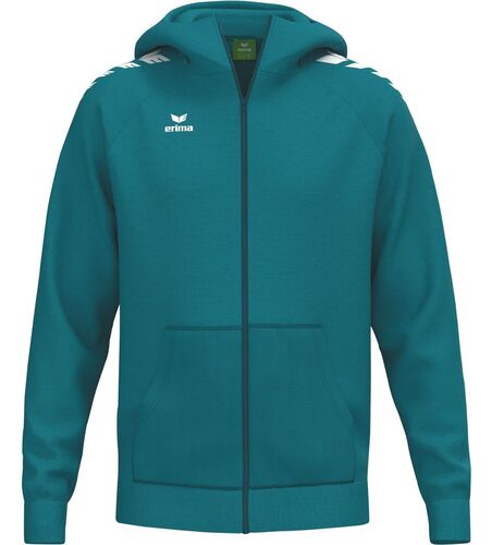 Erima Cmpt Wings Hoody Jacket - tahitian blue