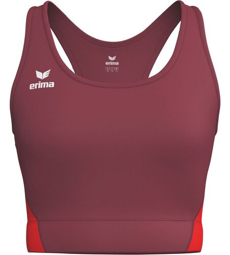 Erima T&F Bra - bordeaux/red
