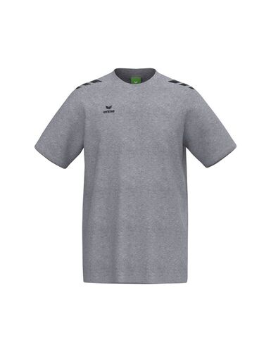Erima Cmpt 3 Wings T-Shirt - grey-melange/black