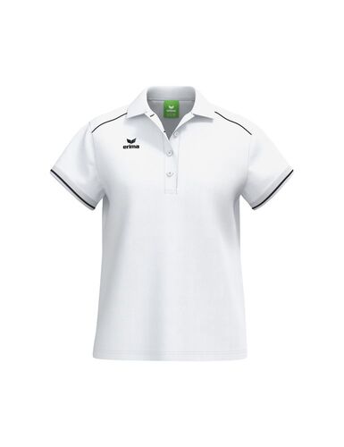 Erima Cmpt Poloshirt - white/black
