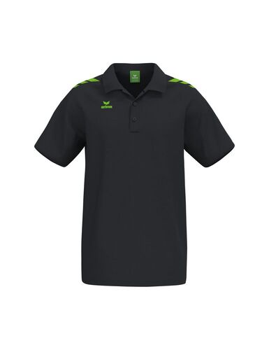 Erima Cmpt 3 Wings Poloshirt - black/green gecko