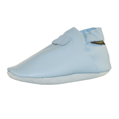 Boumy Krabbelschuhe Lauflernschuhe Babyschuhe Kinderschuhe hellblau