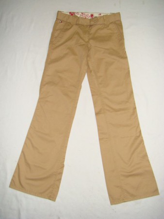 Tommy Hilfiger Gorgia Pant TW 251 Hose Kinderhose Schlaghose beige
