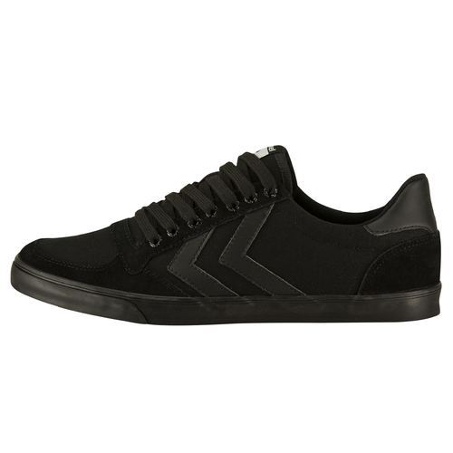 Hummel Slimmer Stadil Tonal Low Indoor Sneaker Schuhe All Black schwarz 064466-2001