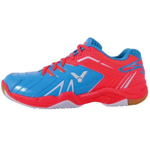 Victor A610F II Indoor Badminton Squash Hallenschuhe blau/pink/weiss 1946