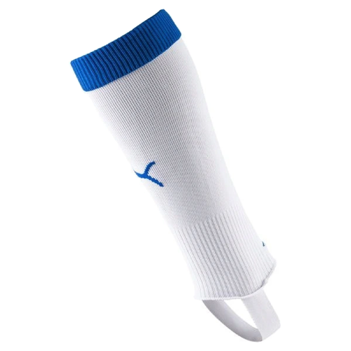 Puma Striker Stirrup Socks Stutzen Fuballstutzen Stegstutzen wei/blau 702567-13