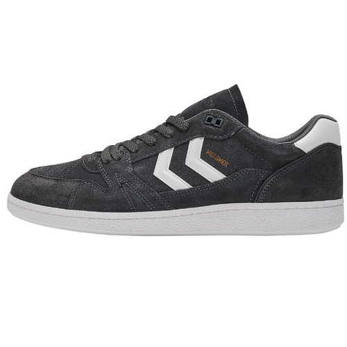 Hummel HB Team Messmer Suede Indoor Hallenschuhe Sportschuhe Sneaker grau/wei� 207774-2004