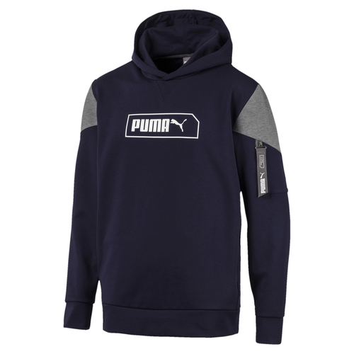 Puma RNL Rhein Neckar L�wen NU-Tility Hoody Kapuzenpullover Handball blau/grau 580388-06 / 15100