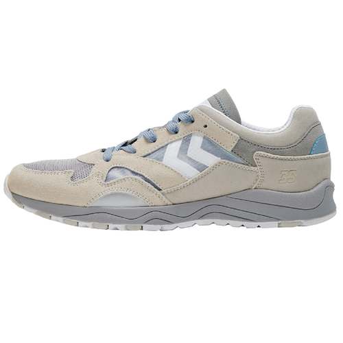 Hummel Edmonton 3S Suede Sneaker Schuhe grau/beige 208368-9804