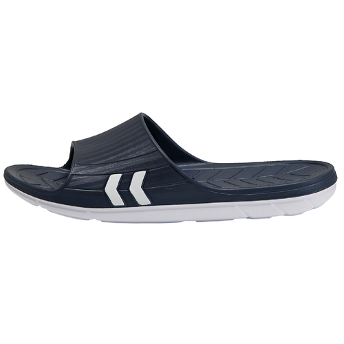 Hummel Nielsen Sandal Badeschuhe Slide blau/wei� 206571-7003