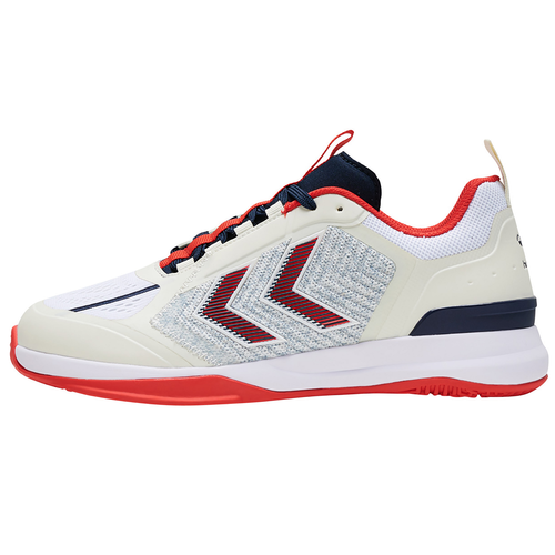 Hummel Dagaz Indoor Handballschuhe Sneaker weiss/beige/blau/rot 212116-9806