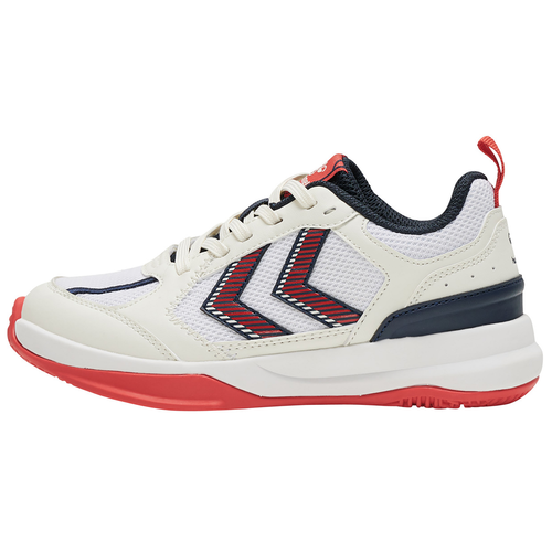 Hummel Dagaz JR Indoor Handballschuhe Sneaker weiss/beige/blau/rot 212121-9806