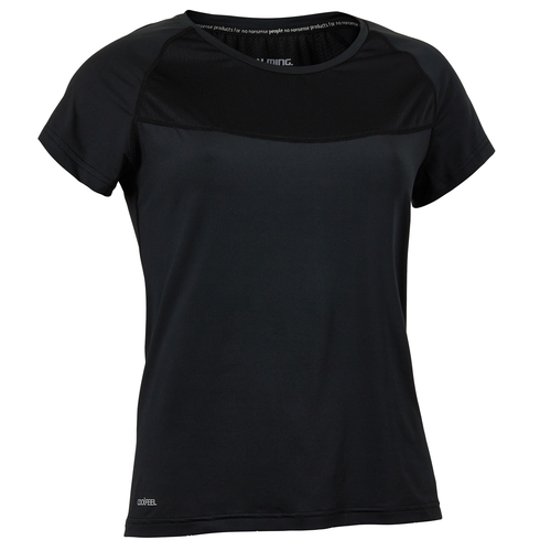 Salming Laser Tee Shirt Laufshirt Sportshirt T-Shirt schwarz 1279703-0101