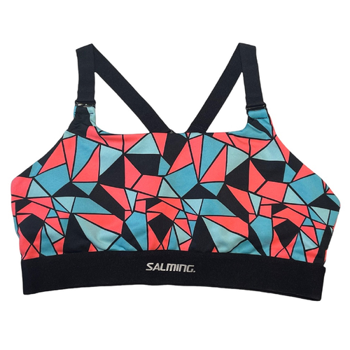 Salming Trophy Sport Top BH ohne B�gel schwarz/blau/pink 944015-427