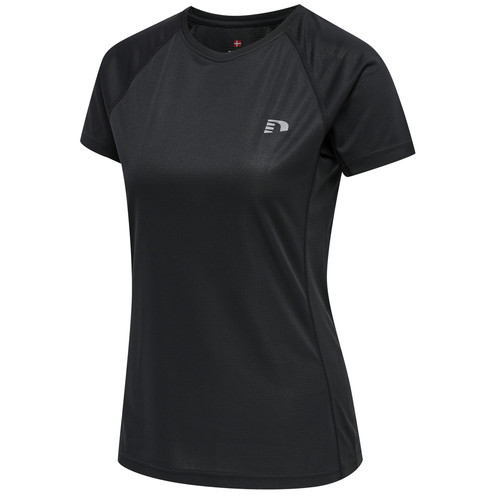 Newline Core Running Damen T-Shirt Laufshirt S/S schwarz 500101-2001