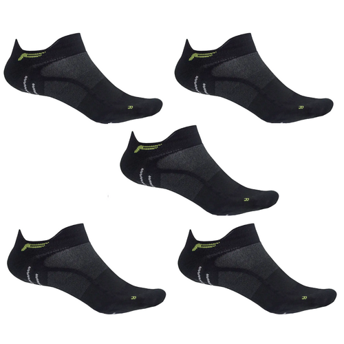 F-Lite Road Bike Comfort Footie Socken Fahrradsocken Funktionssocken Sneakersocken schwarz/grau/gr�n 24-4509-7-0014 