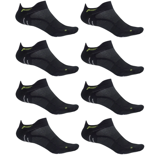 F-Lite Road Bike Comfort Footie Socken Fahrradsocken Funktionssocken Sneakersocken schwarz/grau/gr�n 24-4509-7-0014 