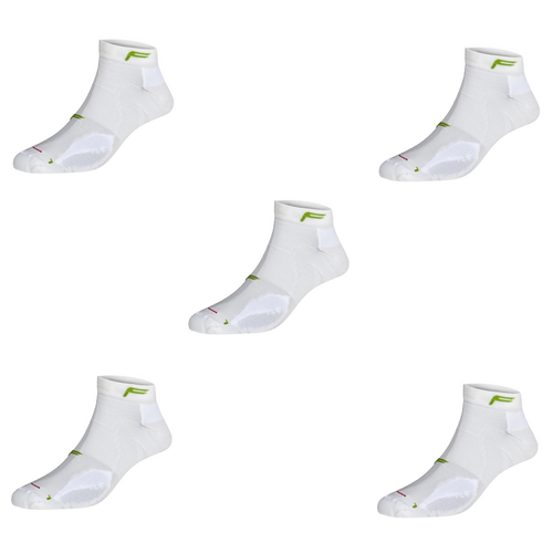 F-Lite Running P-200 Socken Laufsocken Sportsocken kurz wei�/gr�n/rot 21-4008-8-0012 