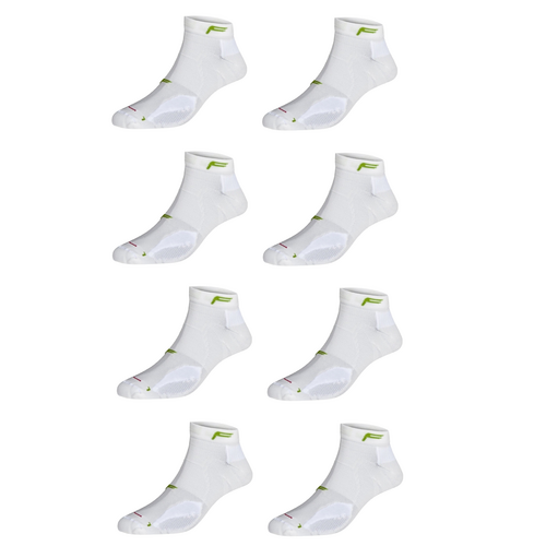 F-Lite Running P-200 Socken Laufsocken Sportsocken kurz wei�/gr�n/rot 21-4008-8-0012 