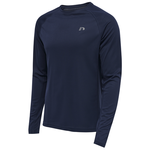 Newline Core Running Herren Langarm Longsleeve T-Shirt Laufshirt L/S dunkelblau 510103-1009
