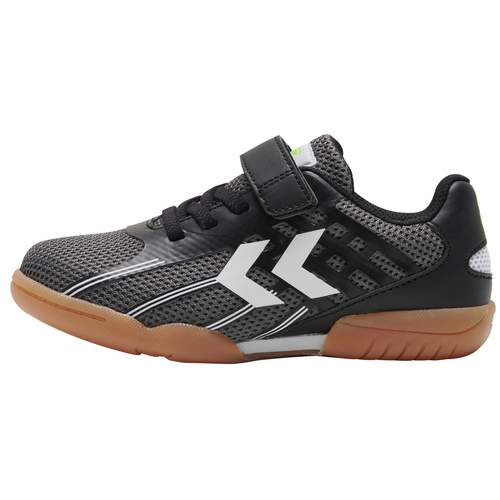 Hummel Root Elite Jr VC Klettverschluss Indoor Hallenschuhe Sportschuhe schwarz/wei 216796-2001