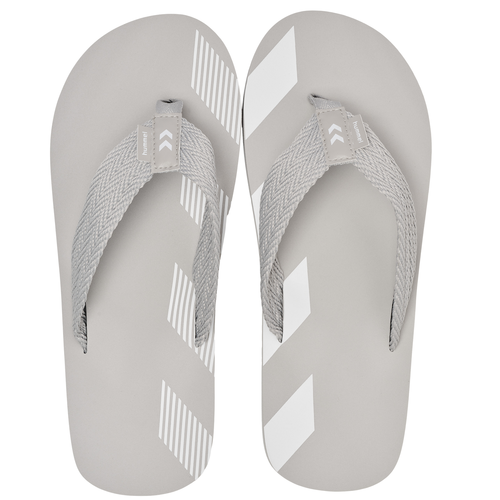 Hummel Chevron Sport Zehentrenner Badeschuhe Badelatschen grau/wei� 218748-2509
