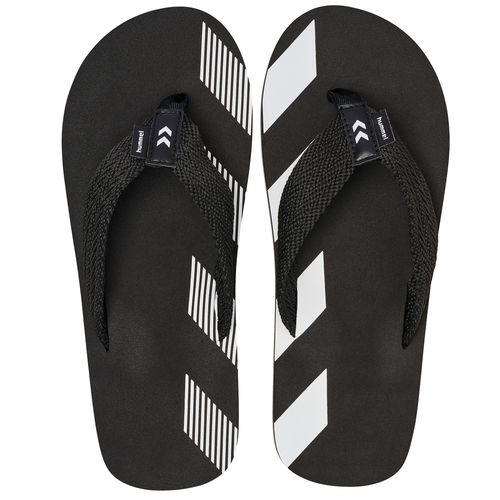 Hummel Chevron Zehentrenner Badeschuhe Badelatschen schwarz/wei� 218748-2001
