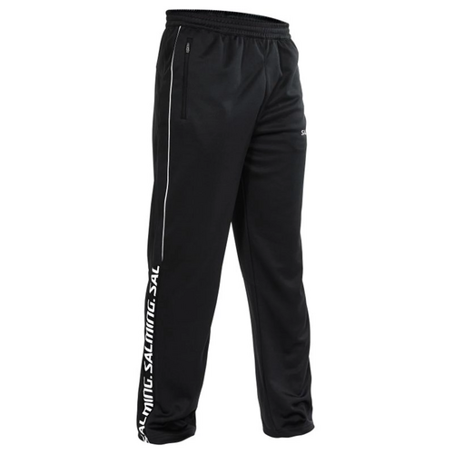 Salming Delta Pants Jr Kinder Hose Sporthose Trainingshose schwarz/wei� 1198741-0101