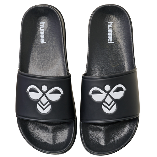 Hummel Pool Slide Badeschuhe Badelatschen Badeschlappen schwarz/wei� 218754-2001