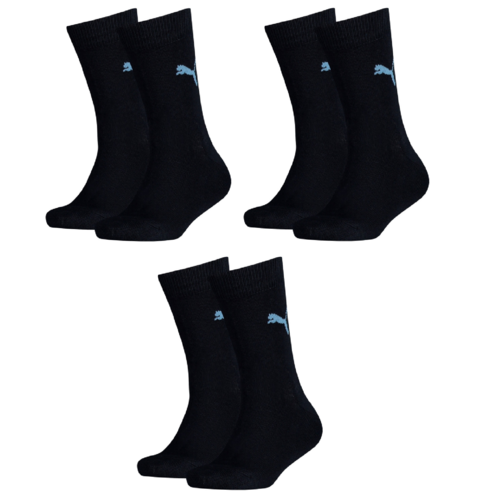 6 Pack Puma Sock Easy Rider Jr Socken Sportsocken Kindersocken dunkelblau 252392-321