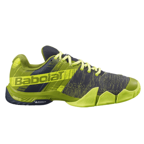 Babolat Movea Padel-Tennis Padelschuhe Sportschuhe gr�n/gelb/schwarz 30S21571-8005