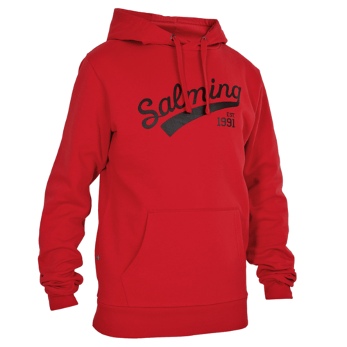 Salming Logo Hood Hoodie Hoody Pullover Kapuzenpullover rot/schwarz 1168675-0505
