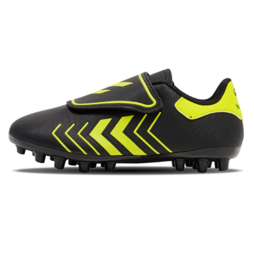 Hummel Hattrick MG JR Fu�ballschuhe Klettverschluss schwarz/gelb 217580-2934